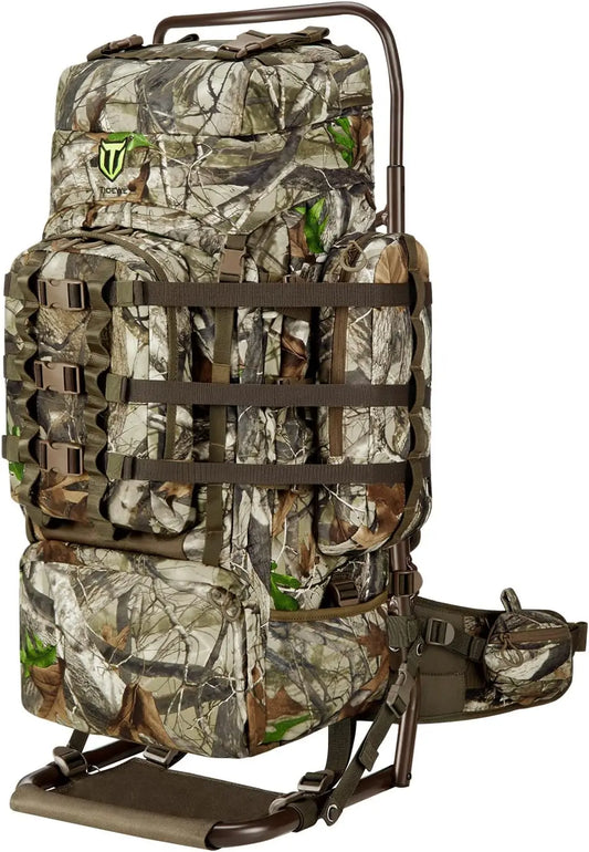 Hunting Backpack with Frame and Rain Cover