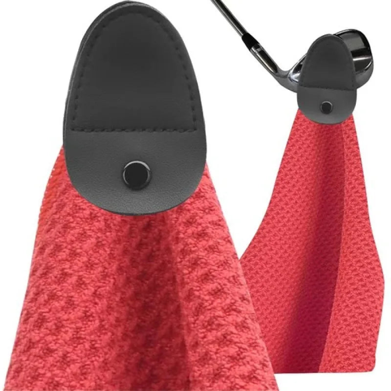 Golf Towel With Magnetic Patch