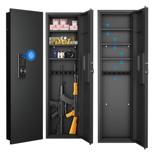 53" Fingerprint Touch Panel In-Wall Safe