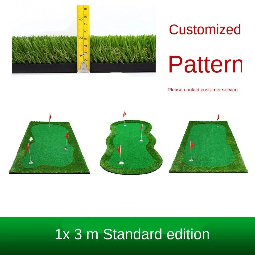 3 Holes Indoor Golf Putting Green