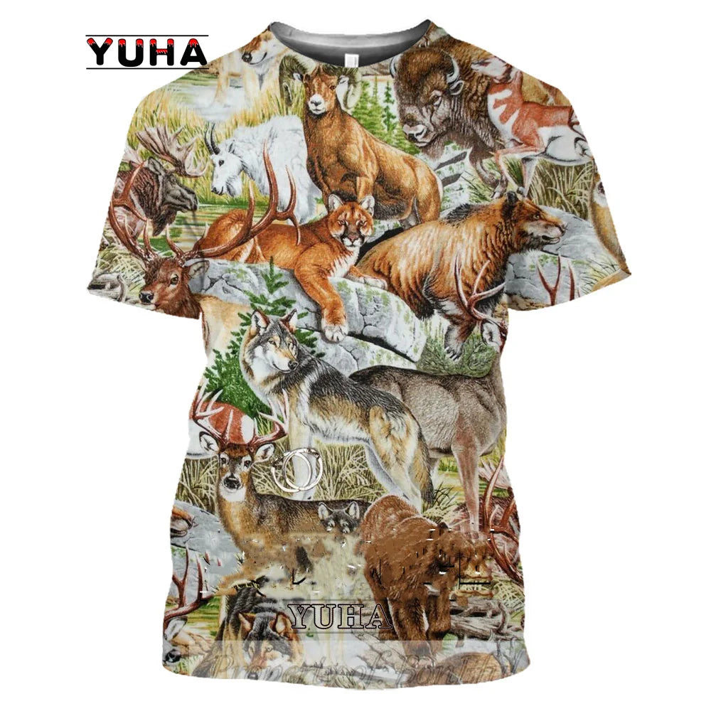 Camo Hunting  T-Shirt