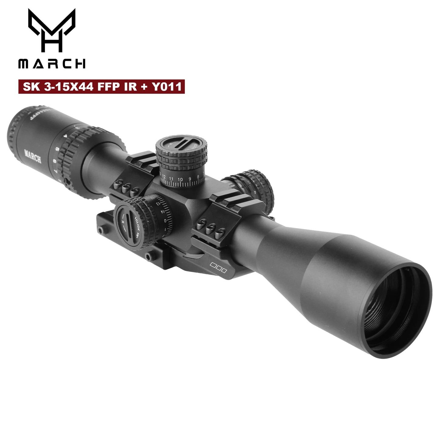 MARCH SK 3-15x44 Luneta FFP Riflescope