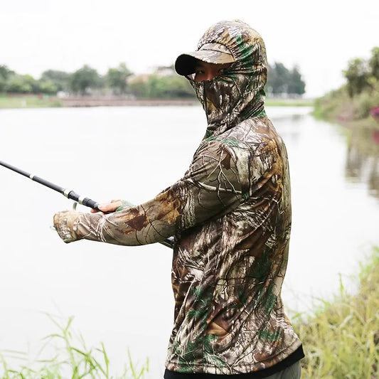 Thin Sun Protection Fishing Long Sleeve Shirt