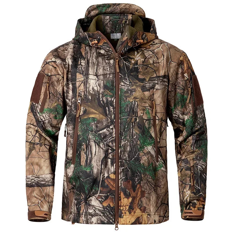 Men's Silent Camouflage Hunting Jacket