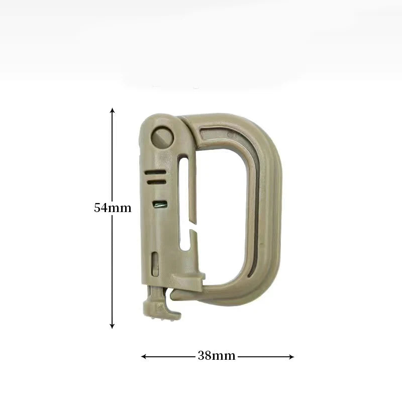 Tactical D-Ring Grimlock Carabiner