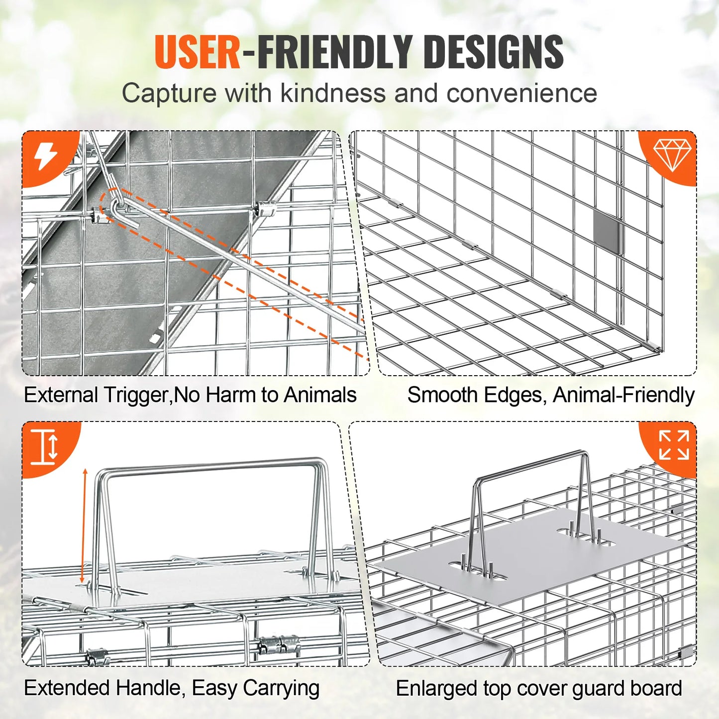 VEVOR Live Animal Cage Trap